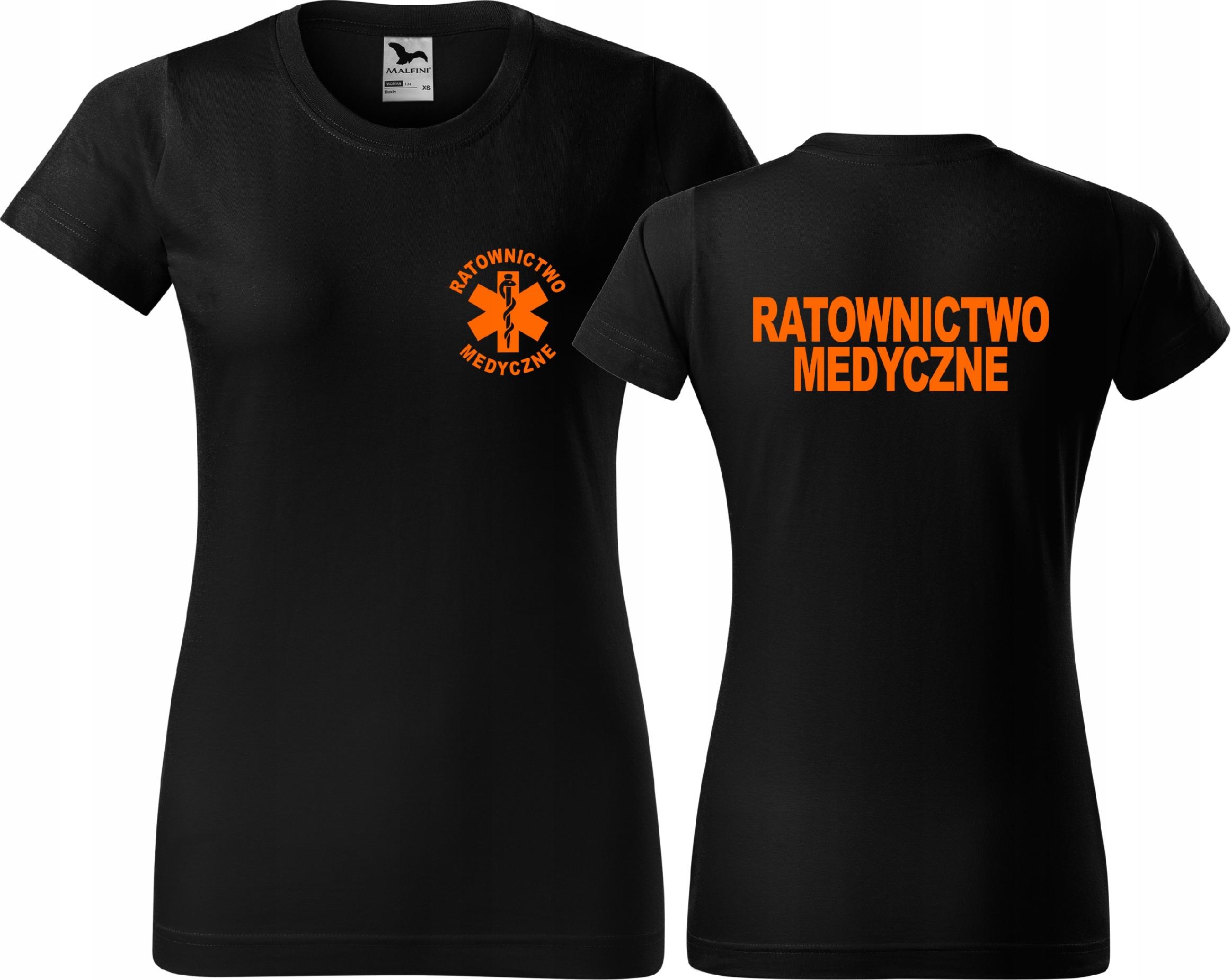 

Koszulka medyczna damska Ratownictwo Medyczne XXL