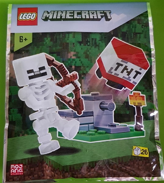 

Lego Minecraft Wyrzutnia Tnt Szkielet 662102