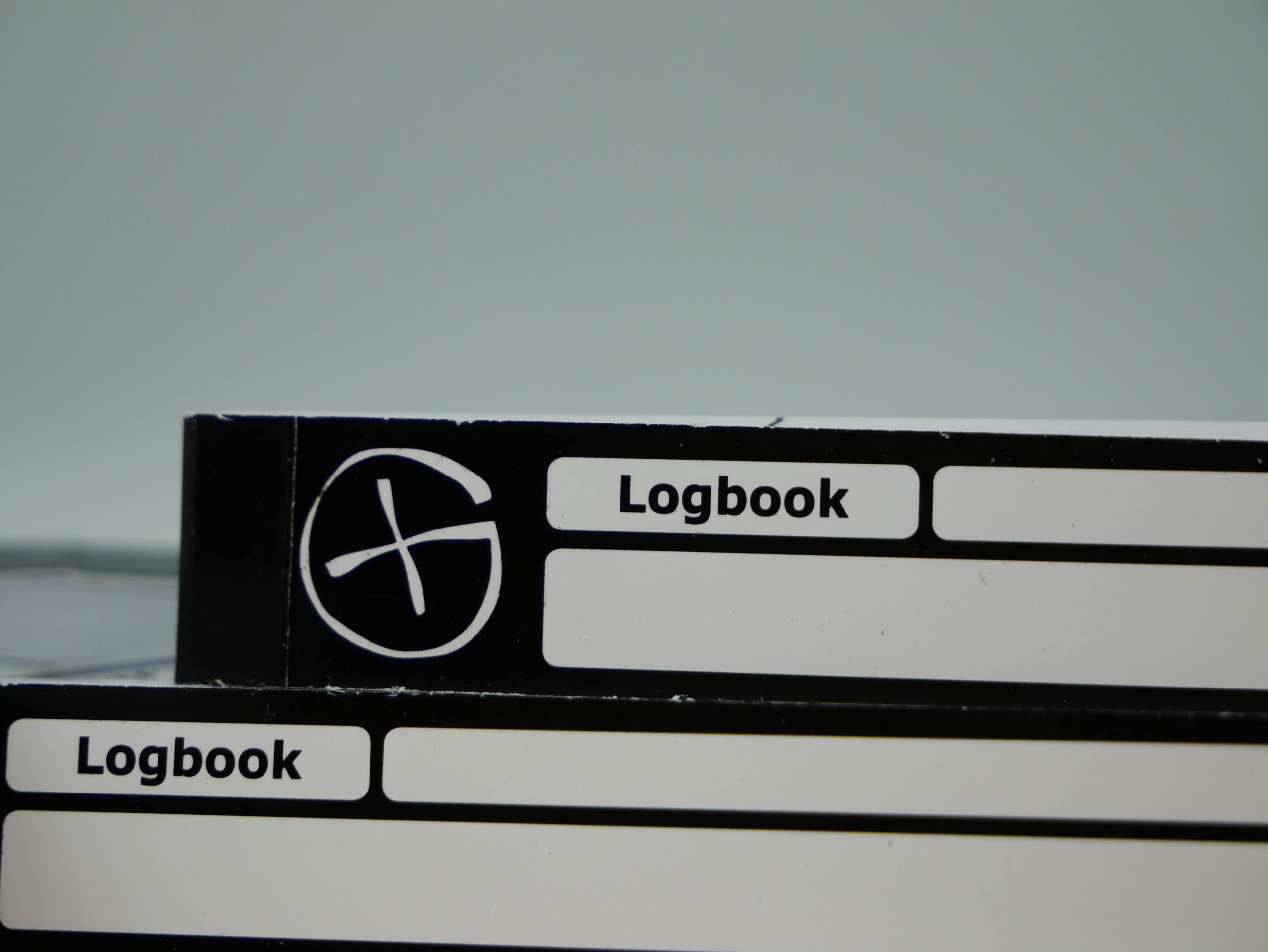 Logbook Geocaching / Opencaching - 20 szt. Czarny Marka Crazycache.pl