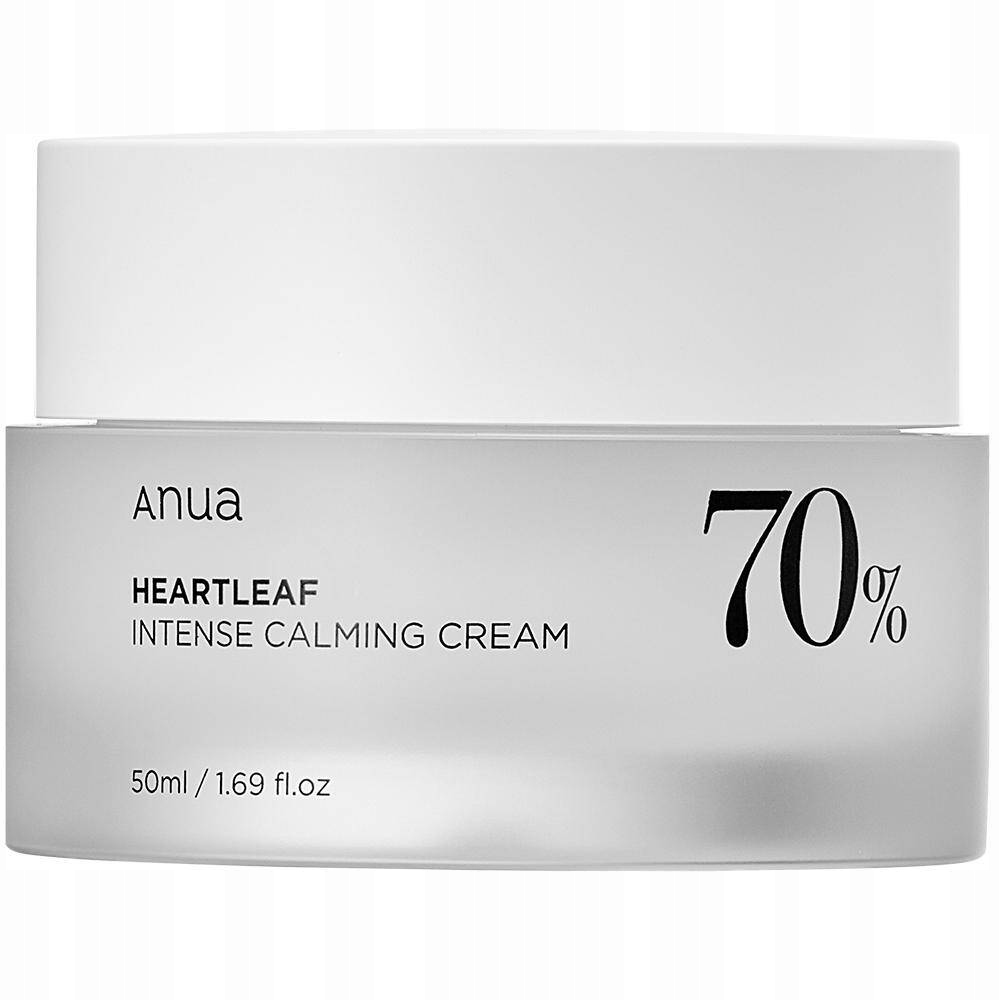 Anua Heartleaf 70% Intense Calming Cream – Zklidňující krém na obličej 50 ml