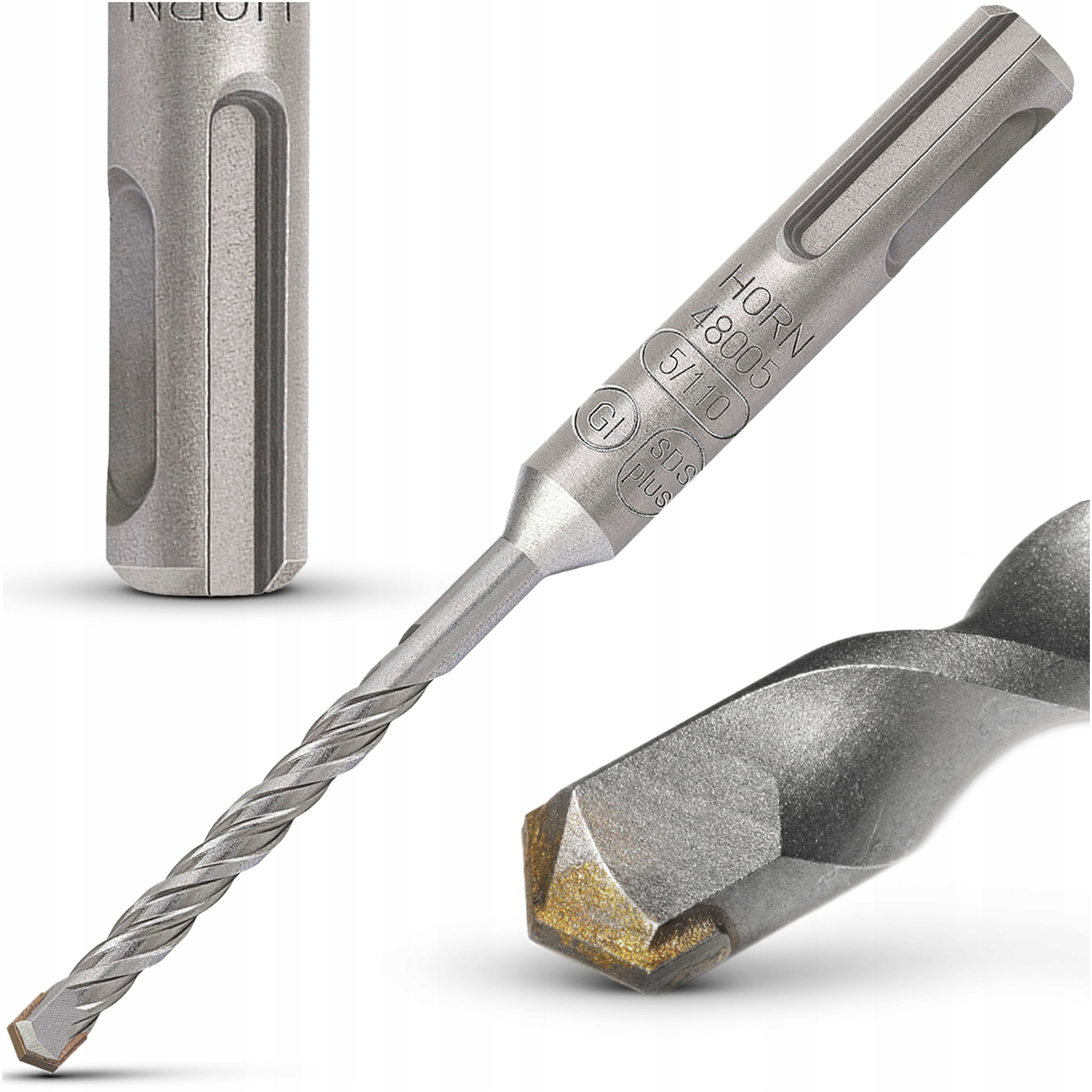 

Wiertło Do Betonu Fi 5mm Sds Plus Widia 5X110 mm