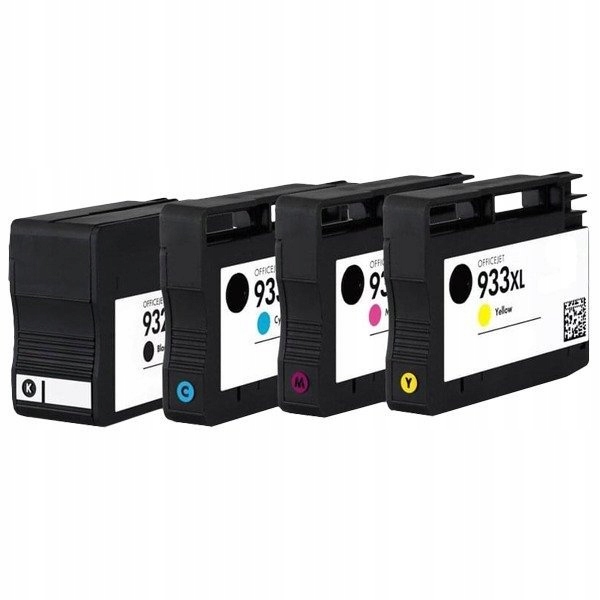 

4x Tusze do Hp 932 XL 933 XL 6100 6600 6700 Chip