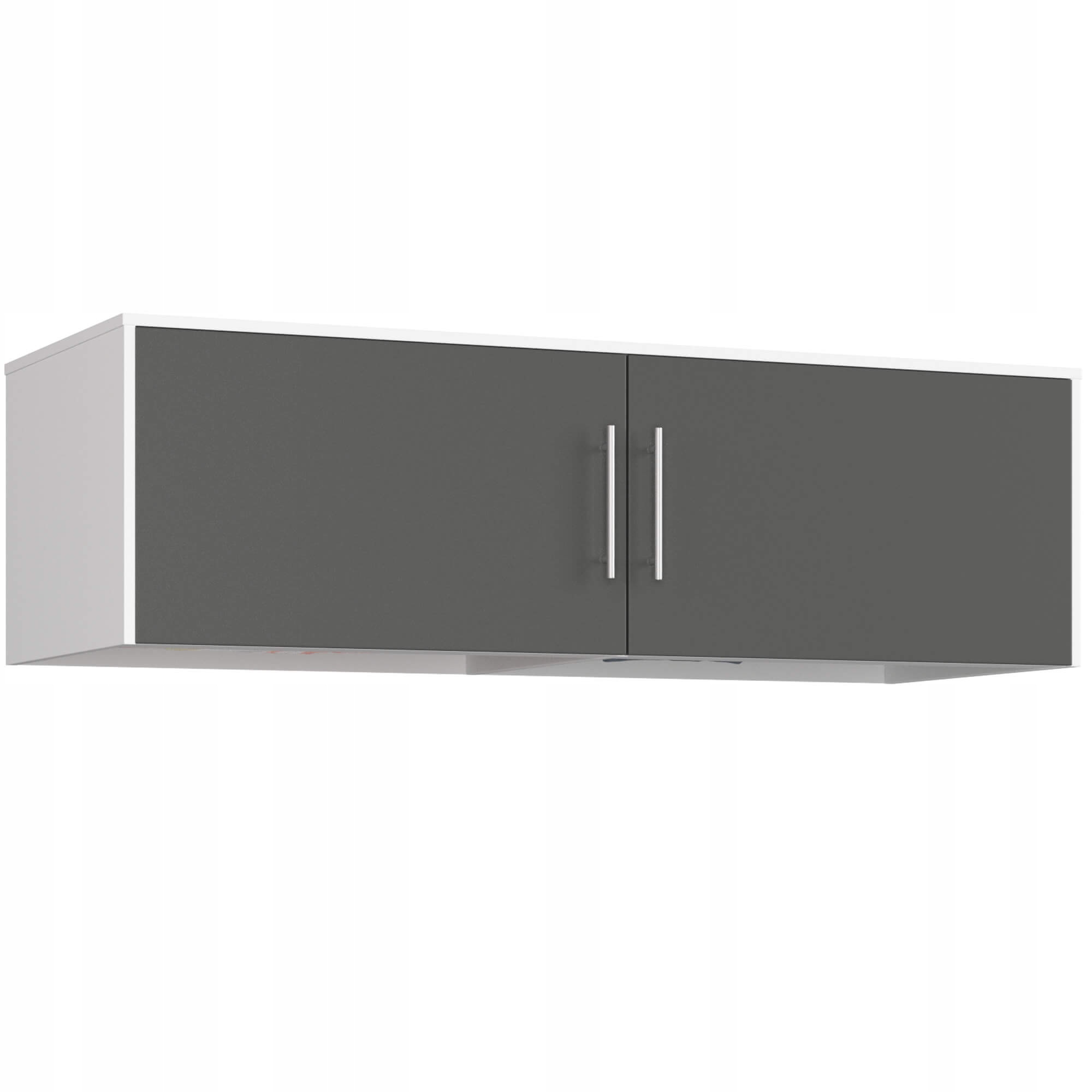 Nadstavec Na Skriňu S150 Biely Šedý Akd