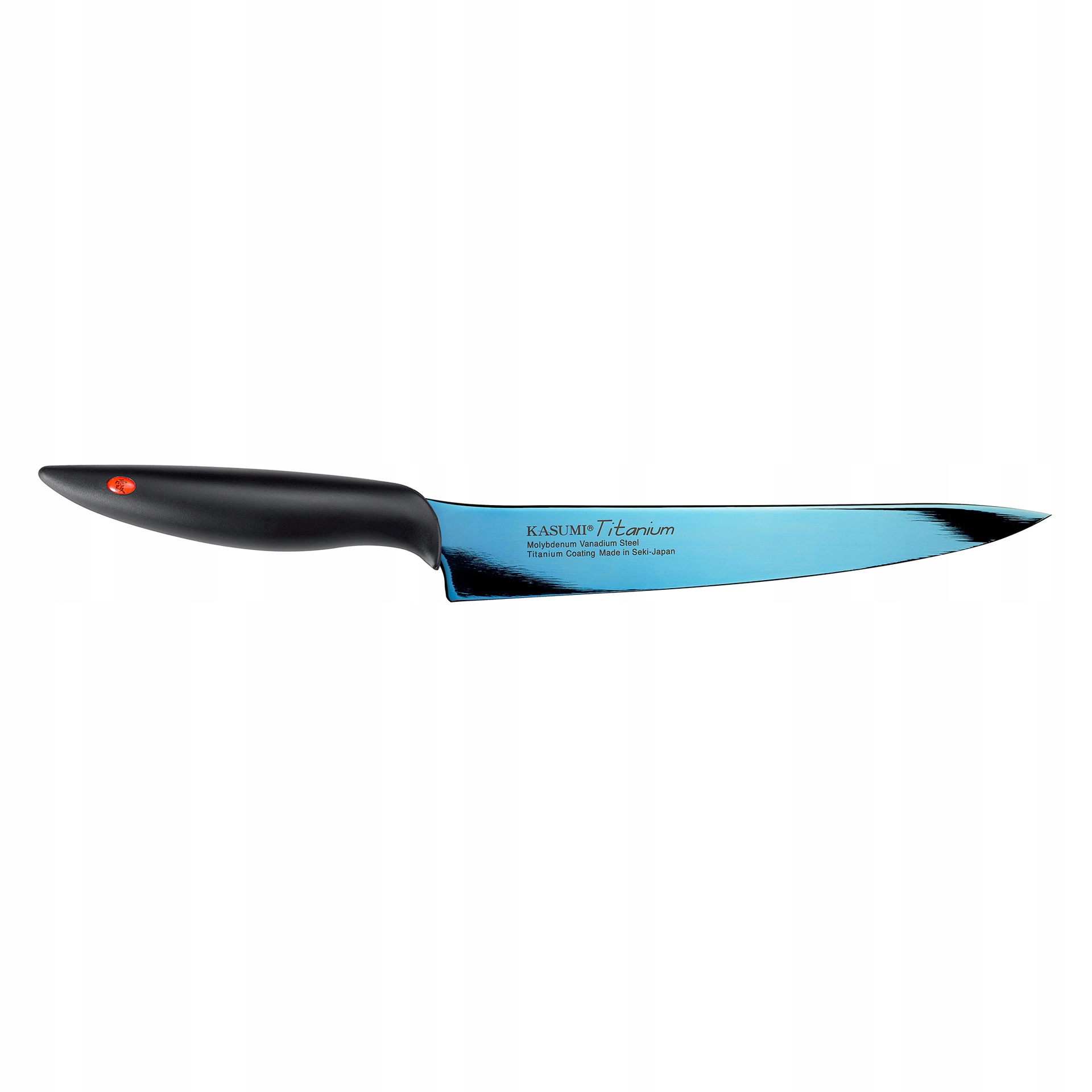 Titanium Nůž japonský úzký 20 cm modrý Kasumi