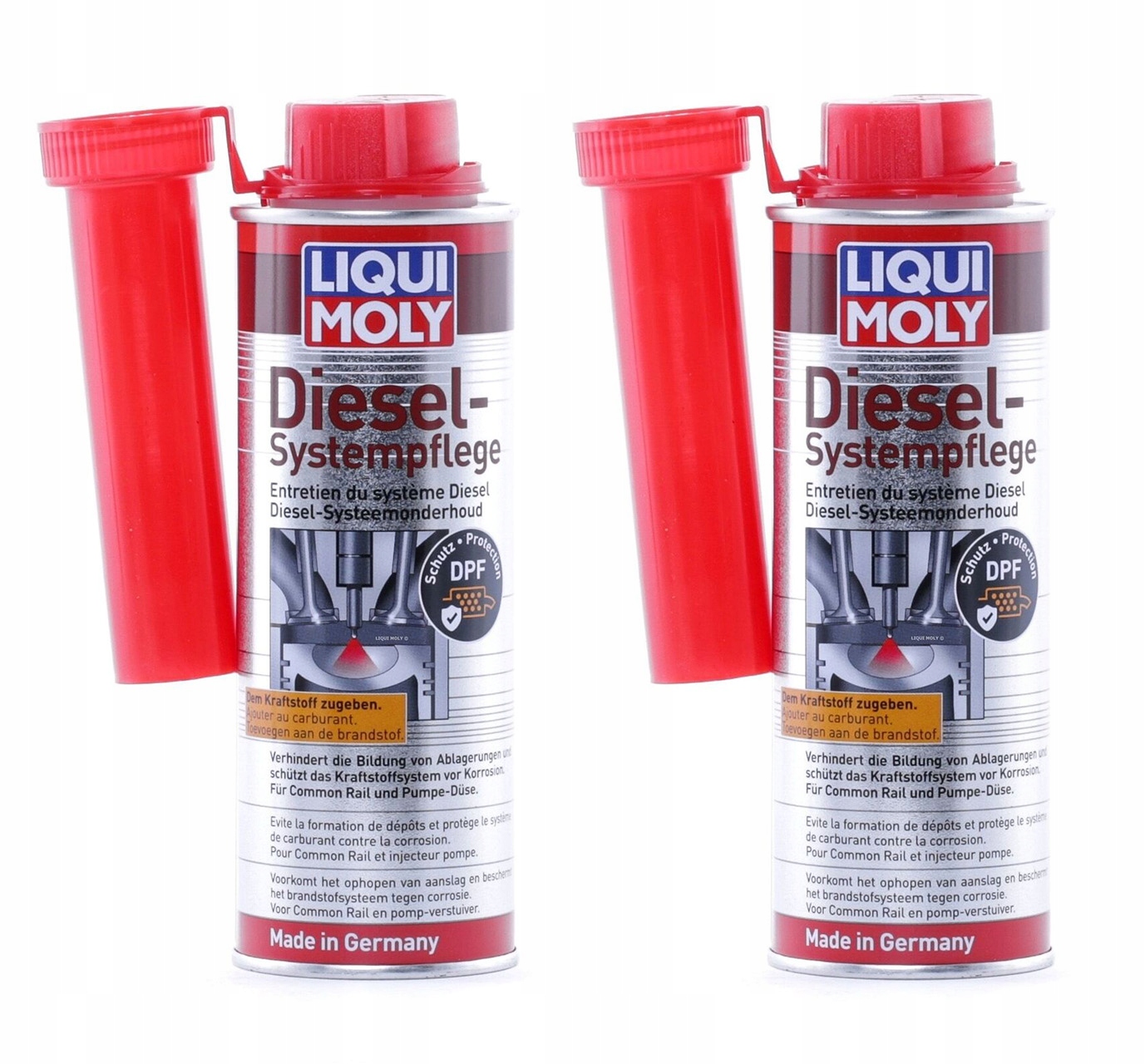 2 X Liqui Moly Diesel Systempflege Dodatek do Common Rail 0,25L 2185