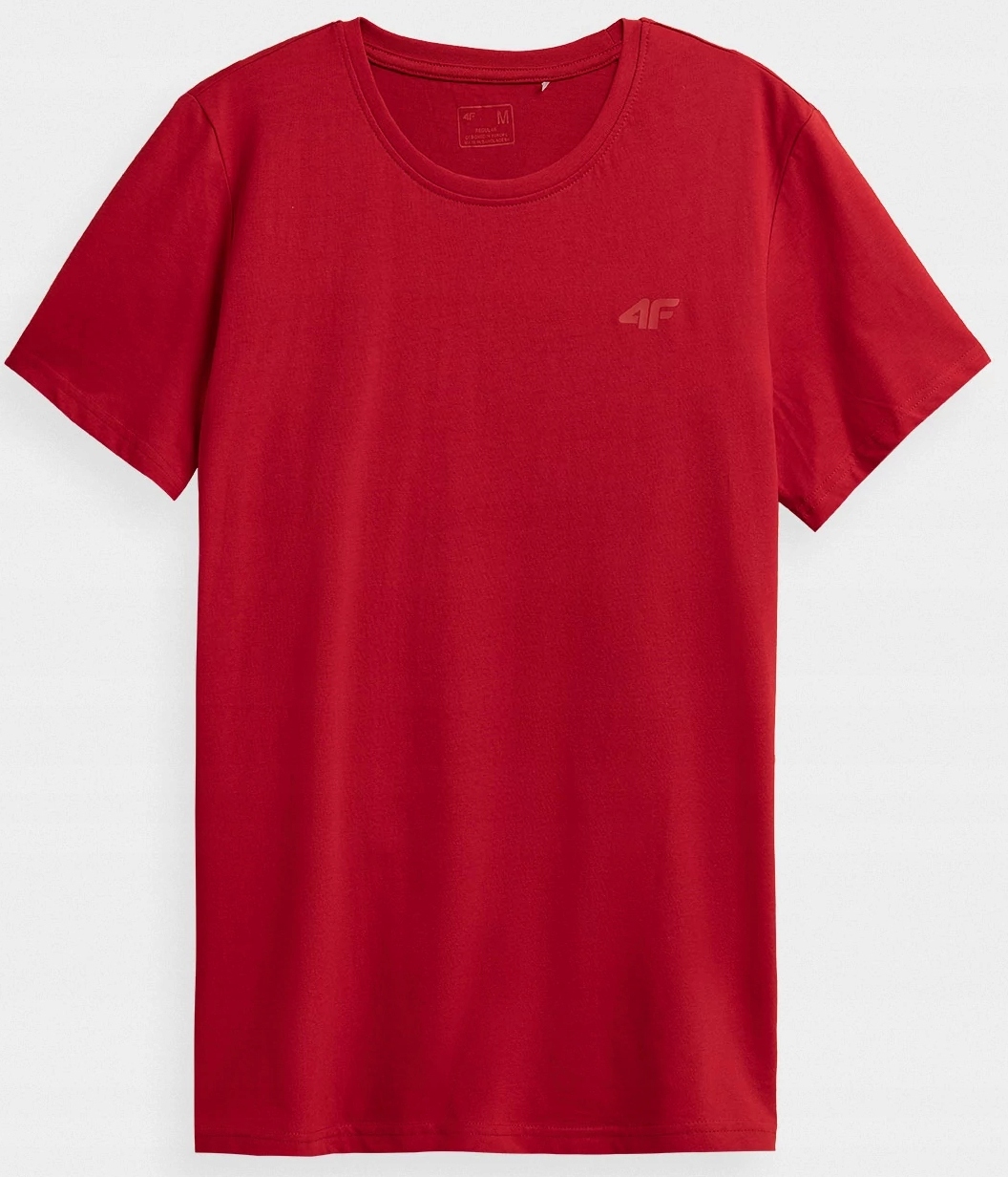 KOSZULKA MĘSKA 4F SPORTOWA T-SHIRT BAWEŁNA M Wzór dominujący bez wzoru