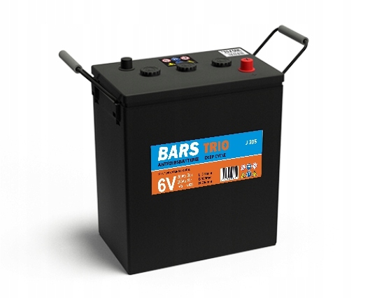 J305M - Аккумуляторная батарея Bars Trio 6V 350AH J 305 3PT320