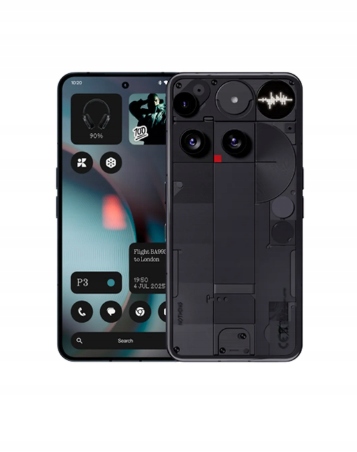 Smartfon Nothing Phone (3) 5G 12/256GB Black 120Hz