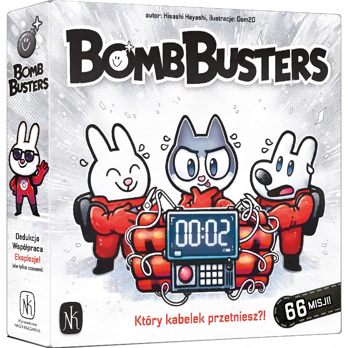 Gra planszowa Nasza Księgarnia Bomb Busters