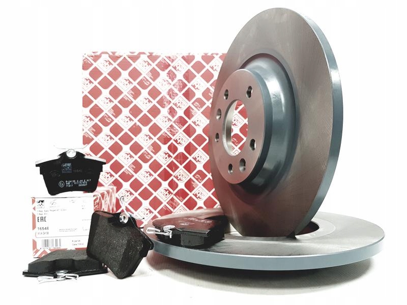 

Febi Tarcze+klocki Tył Peugeot 407 290MM