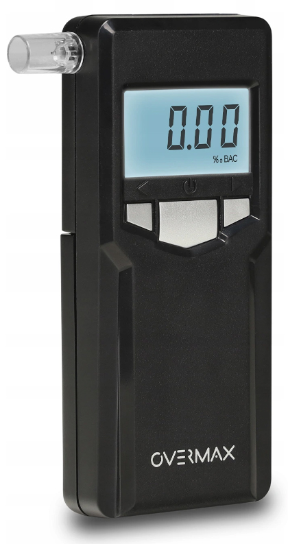 ALKOMAT ELEKTROCHEMICZNY OVERMAX AD 06 KALIBRACJA Calibration yes