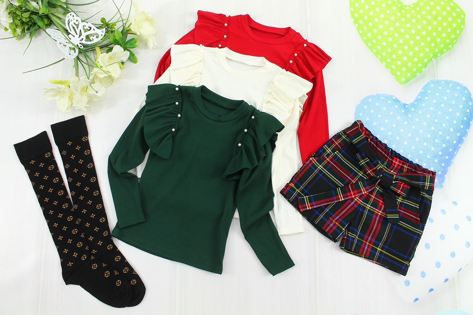 Czarne długie skarpety podkolanówki 34-38 Marka Inna marka