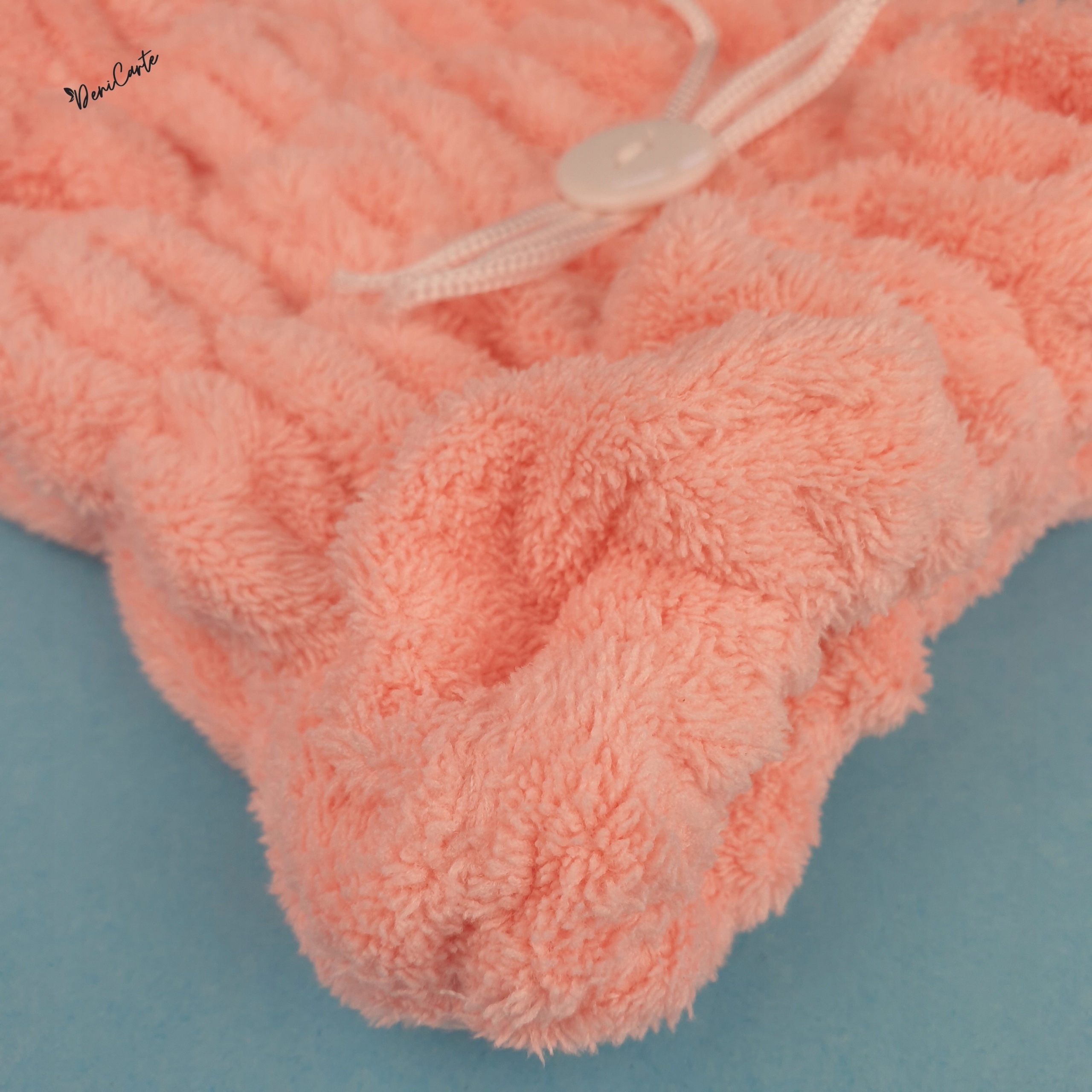 RĘCZNIK SZYBKOSCHNĄCY CZEPEK TURBAN DO WŁOSÓW KOT Szerokość produktu 23 cm