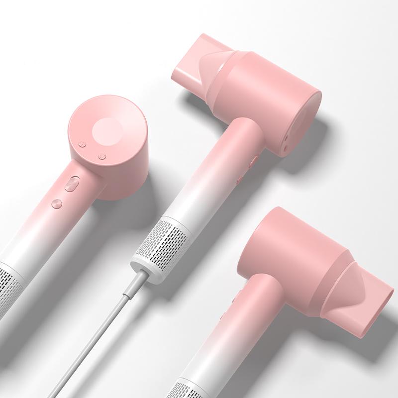 Profesjonalna Suszarka Do Włosów Fén 1600W Ultra Gradientowy Różowy