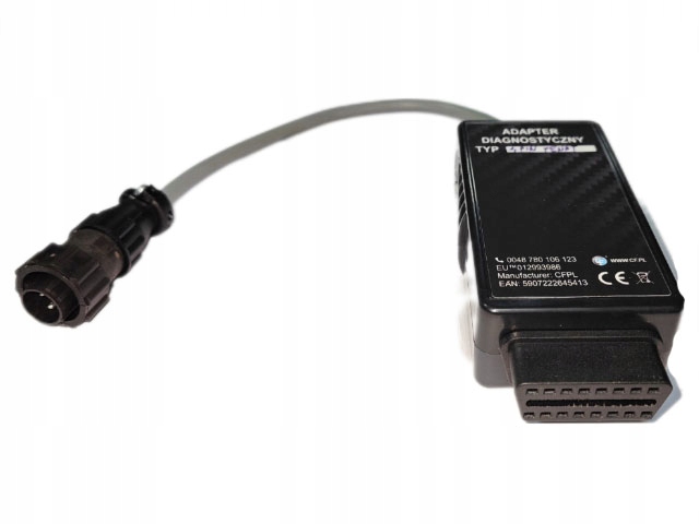 Cf kabel adapter diagnostyczny obd2 16 pin na 4 pin do Fendt traktor silnik