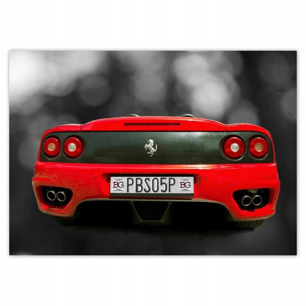 

Naklejki 70x50 Czerwone Ferrari