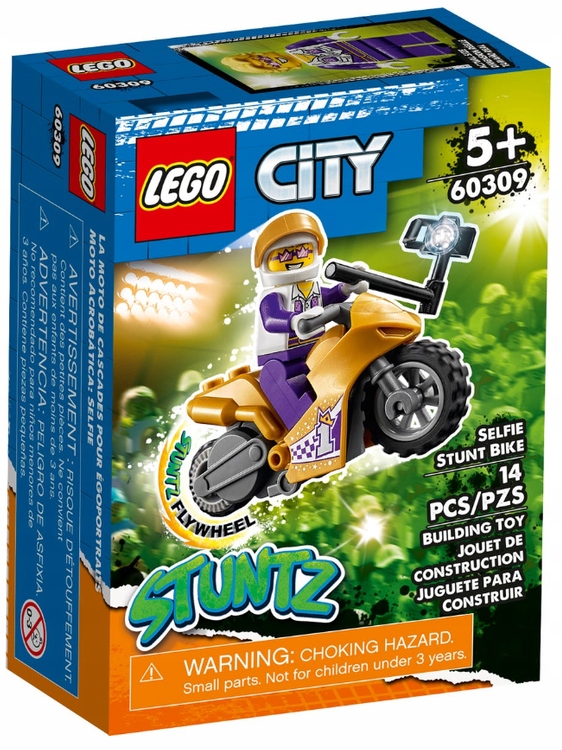 

Lego Selfie Na Motocyklu Kaskaderskim 60309 City