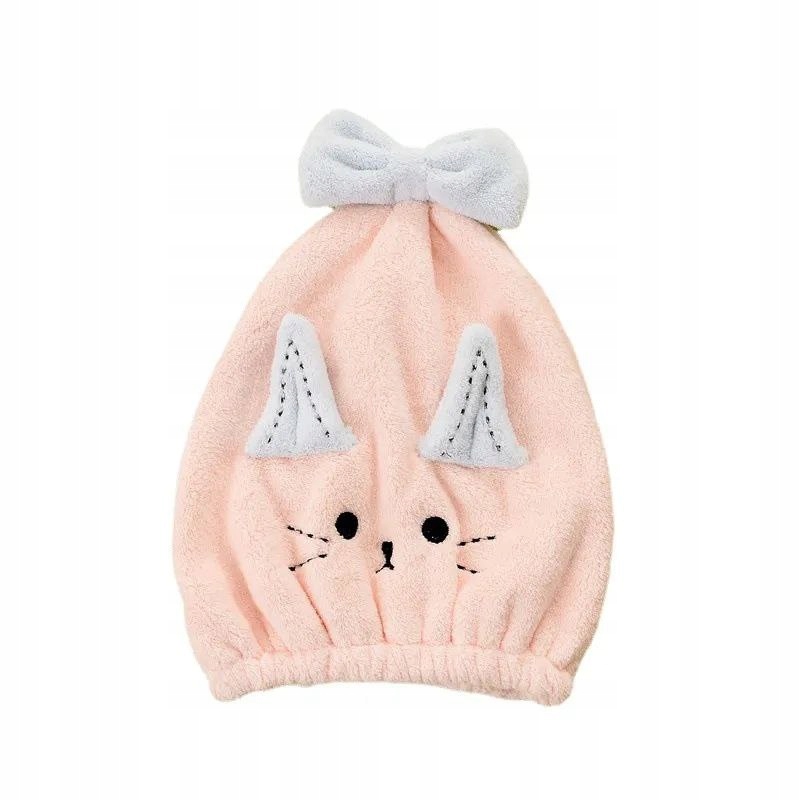Czepek Turban Ręcznik Do Suszenia Włosów Mikrofibra