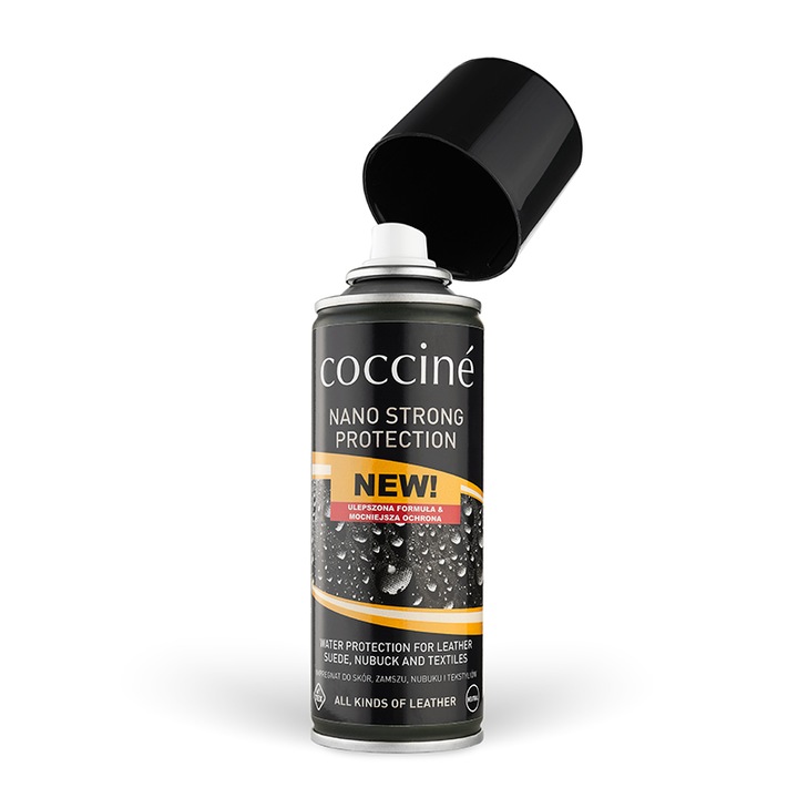 ZESTAW COCCINE PIANKA DO CZYSZCZENIA BUTÓW SPRAY PIELĘGNACYJNY IMPREGNAT Marka Coccine