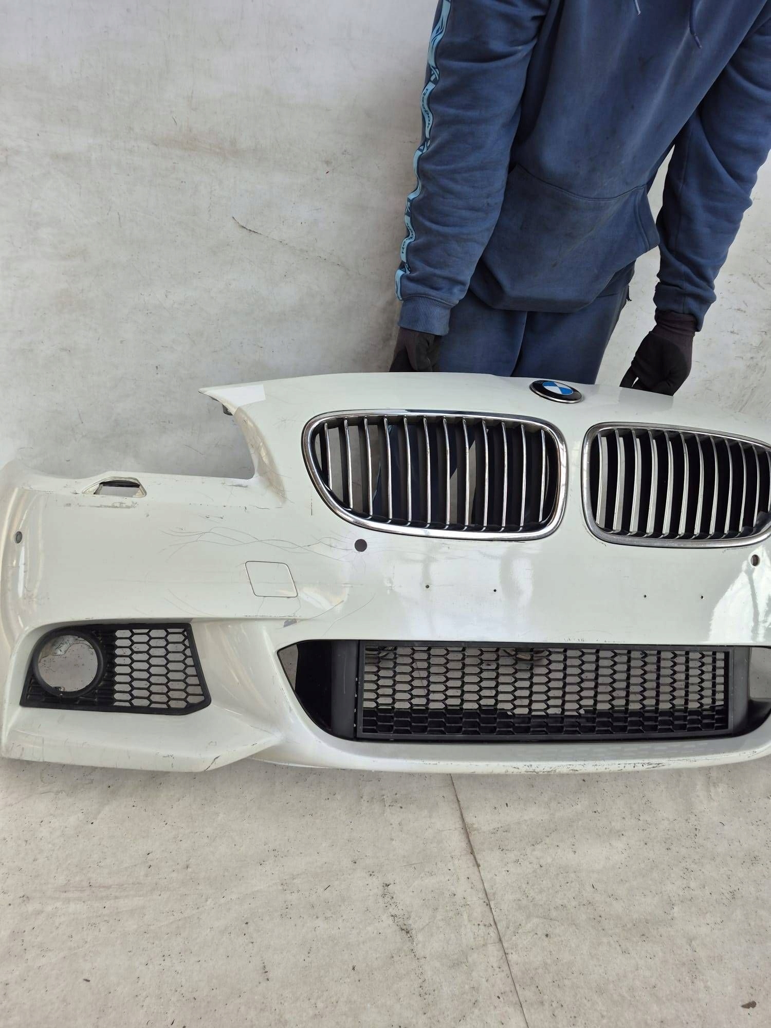 BMW 5 F10 F11 m-packet 10-13 bumper front front SPR 4XPDC