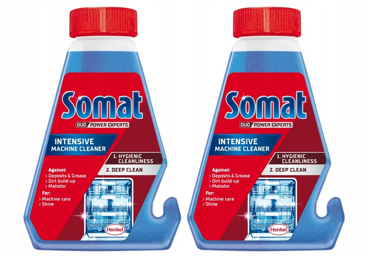 Levně 2x Somat Płyn do czyszczenia zmywarki 2x250 ml