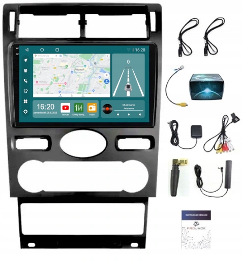 Android Rádio Ford Mondeo 2004-2007 Wifi 256 Gb Sim