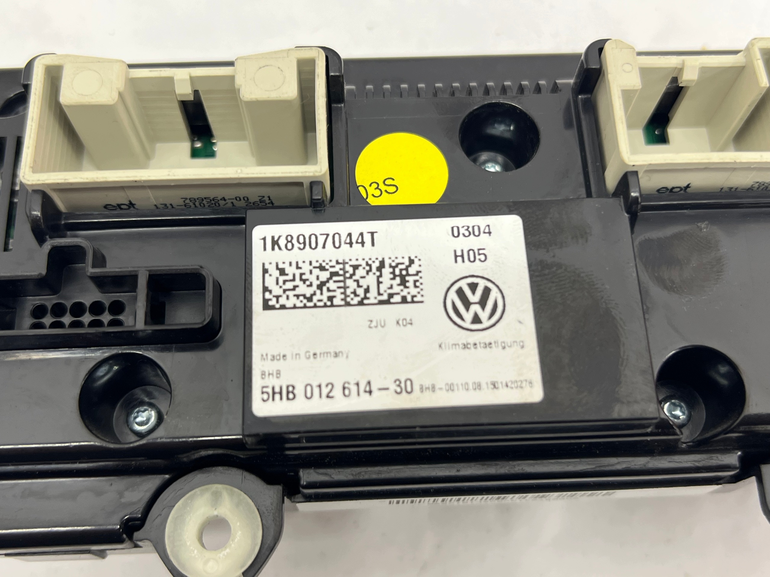 air conditioning control panel VW CADDY III LIFT 15-20R 1K8907044T