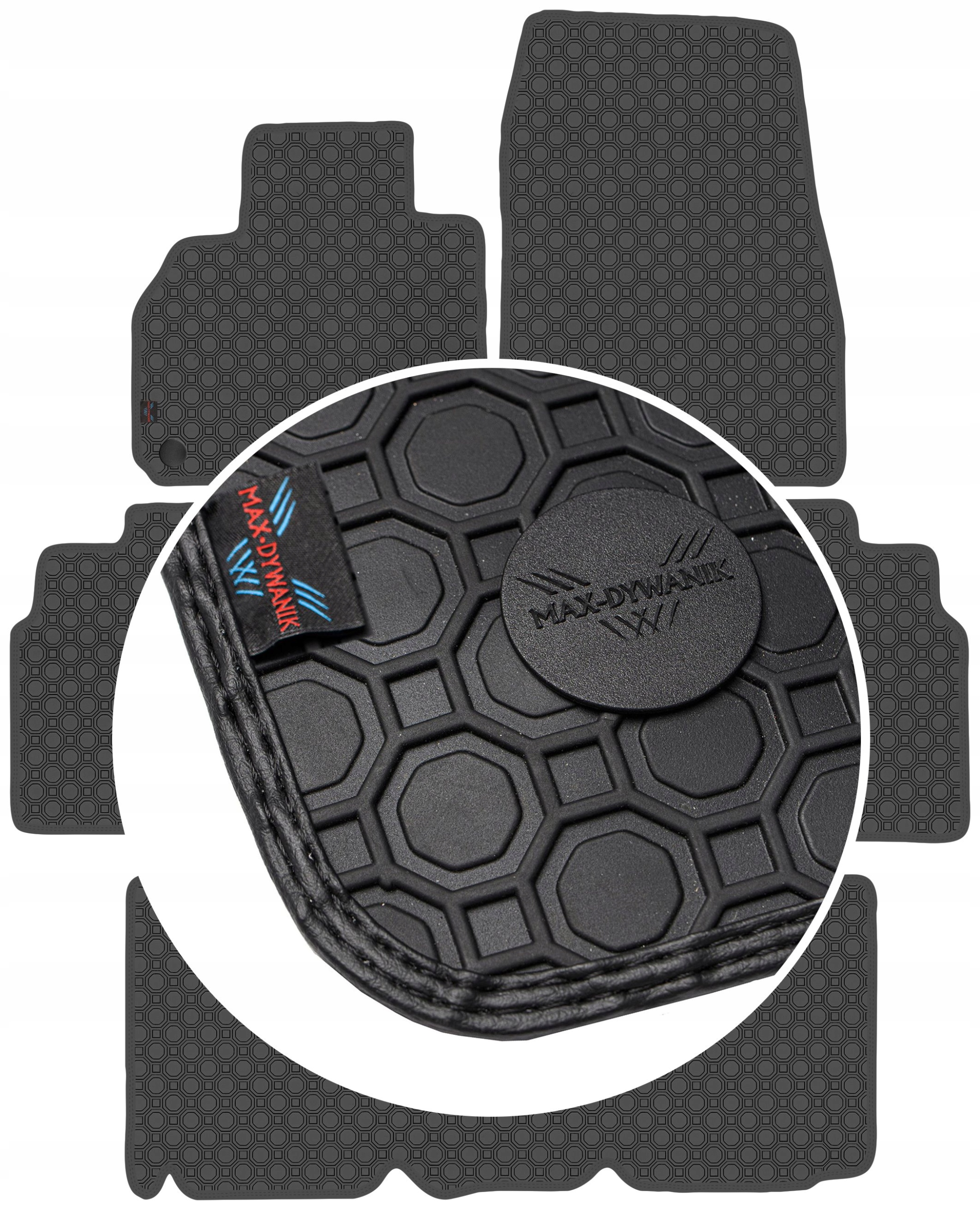 Renault Espace IV 7os 02-14 Koberce Čierne