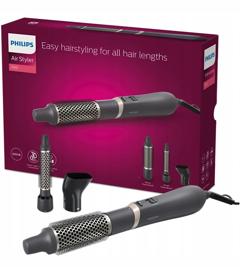 Kulmofén Philips BHA301/00 Bha 301 3 nástavce