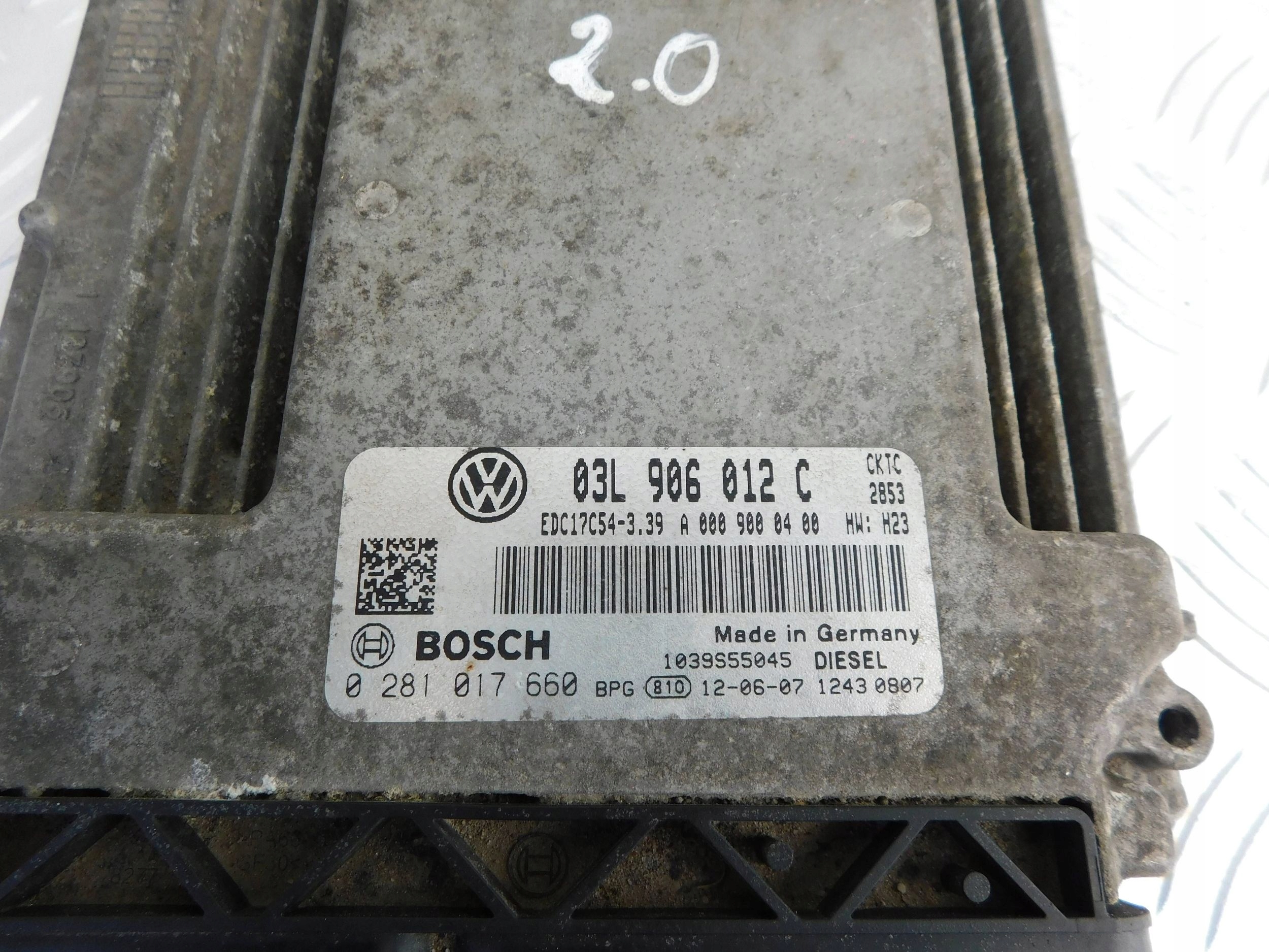 VW CRAFTER 2.0 computer Centralina Motore OEM 03L906012C