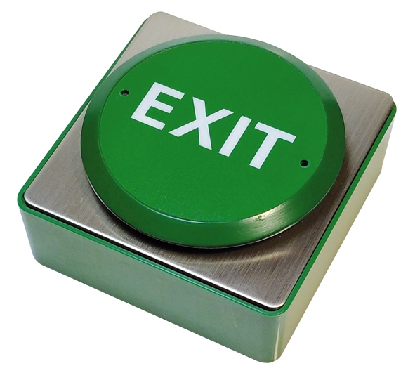 Tlačítko Houba Zelená Exit IP65 Tlačítko Výstupu na omítku