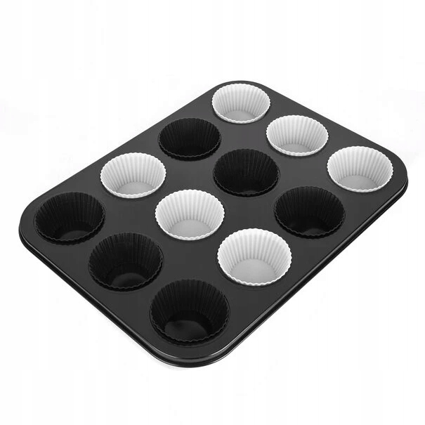 

Forma Do Pieczenia 12 Muffin z Silikonem Tadar