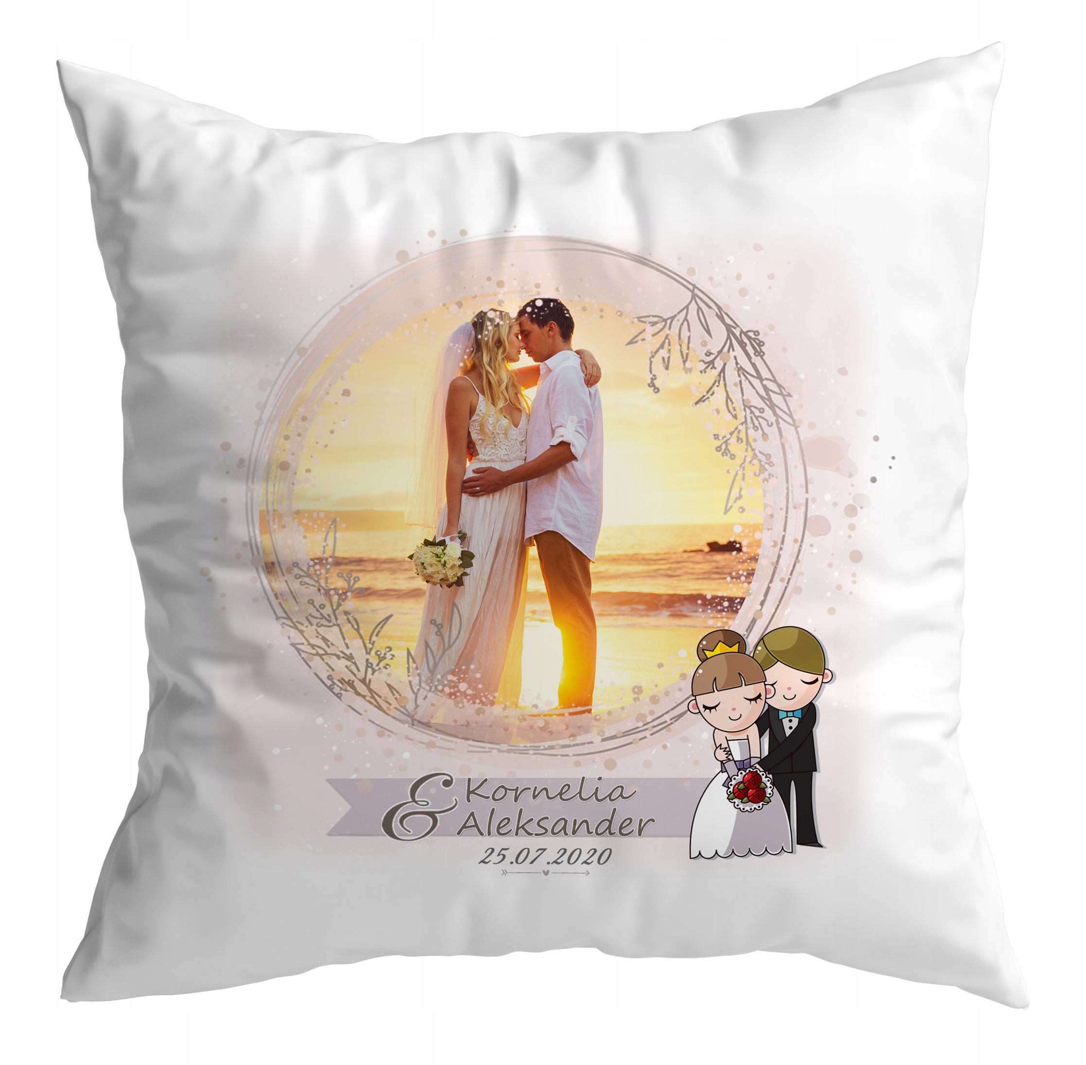 

Foto Poduszka Ślub Wesele Kreator