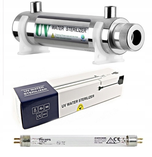 Filtr Vody Sterilizátor Uv lampa Baktericidní Uv 6W Philips Atest Pzh