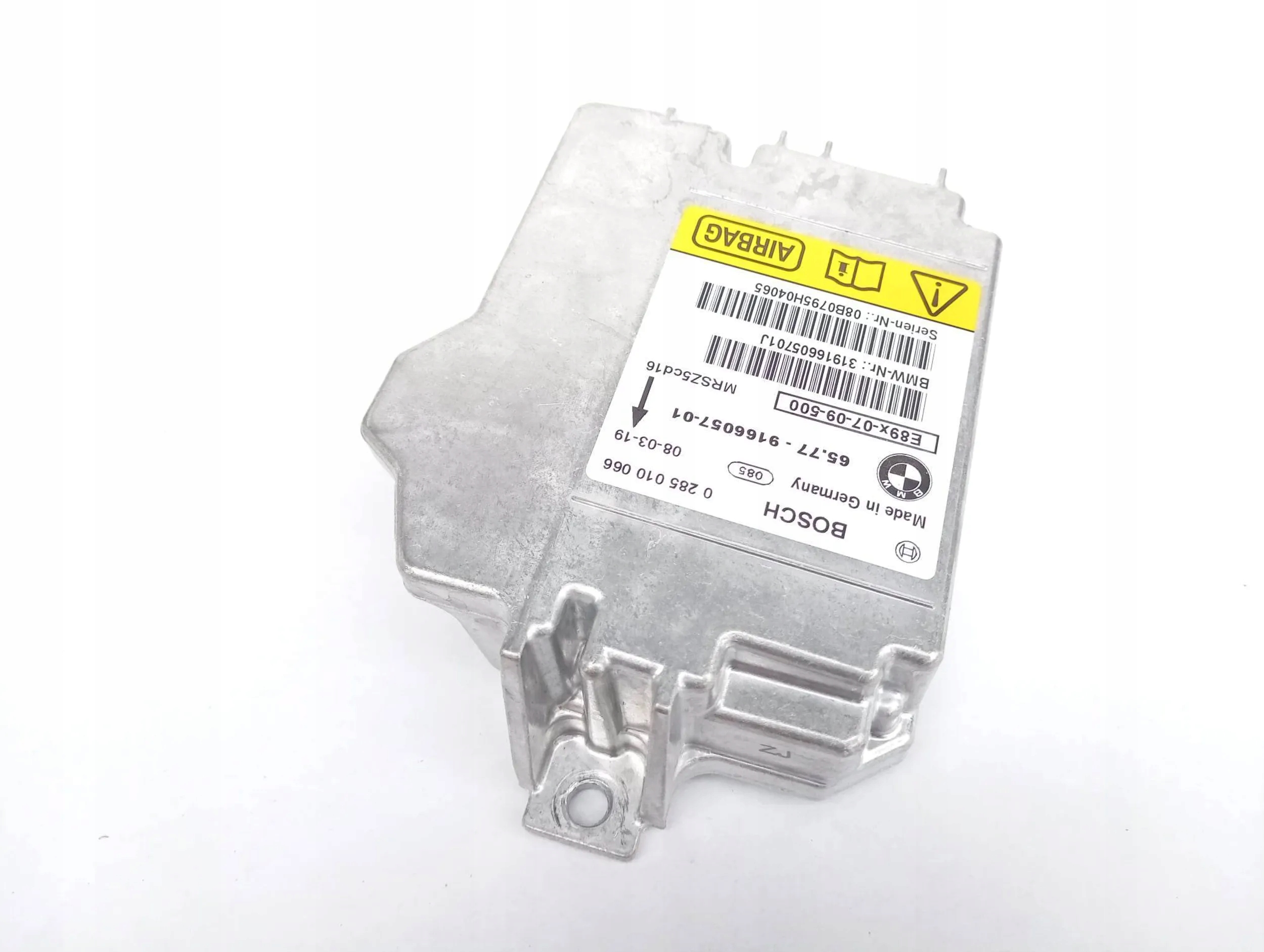 BMW E91 E90 moduł sensor Airbag uszkodzony 9166057