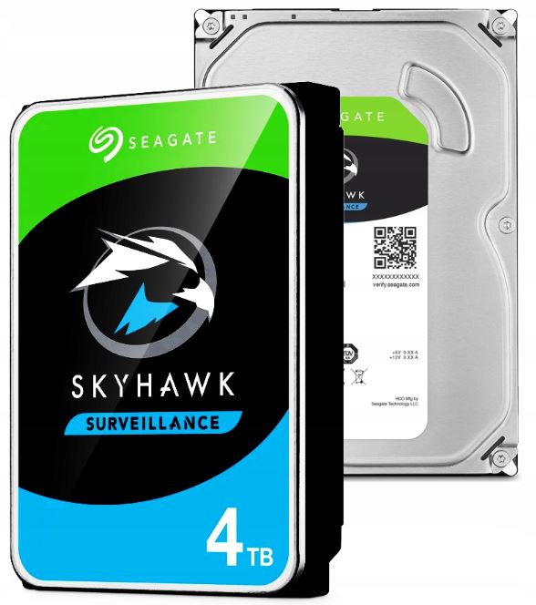 Dysk Seagate Skyhawk 4TB 4000Gb Sata III 3,5'' do monitoringu Cctv