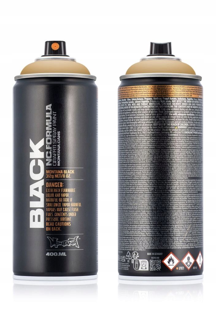 Lakier Montana Black Spray 400ML Blk 8010 Piaskowy Mat