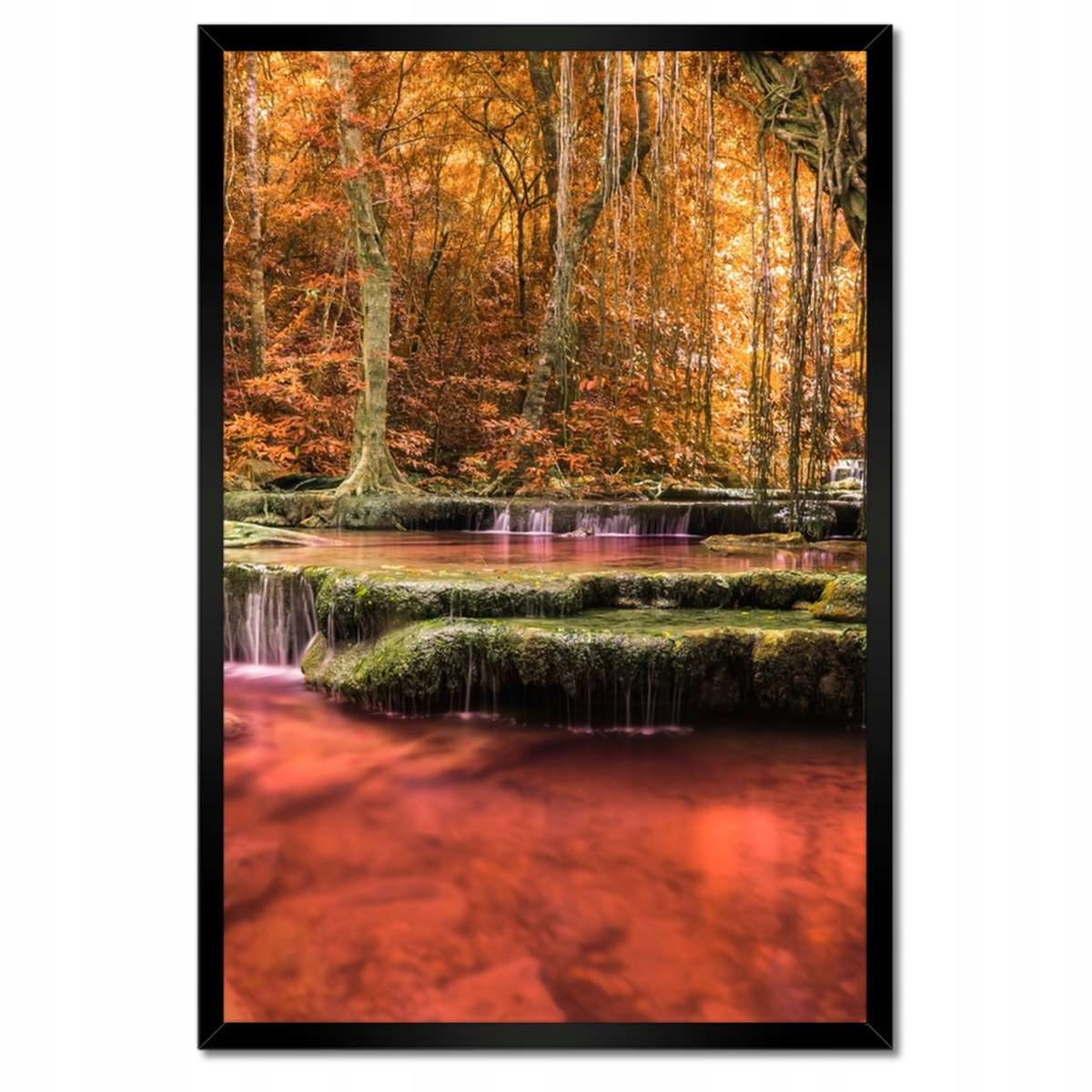 Plakáty v rámu 40x60 Vodopád v Kanchanaburi