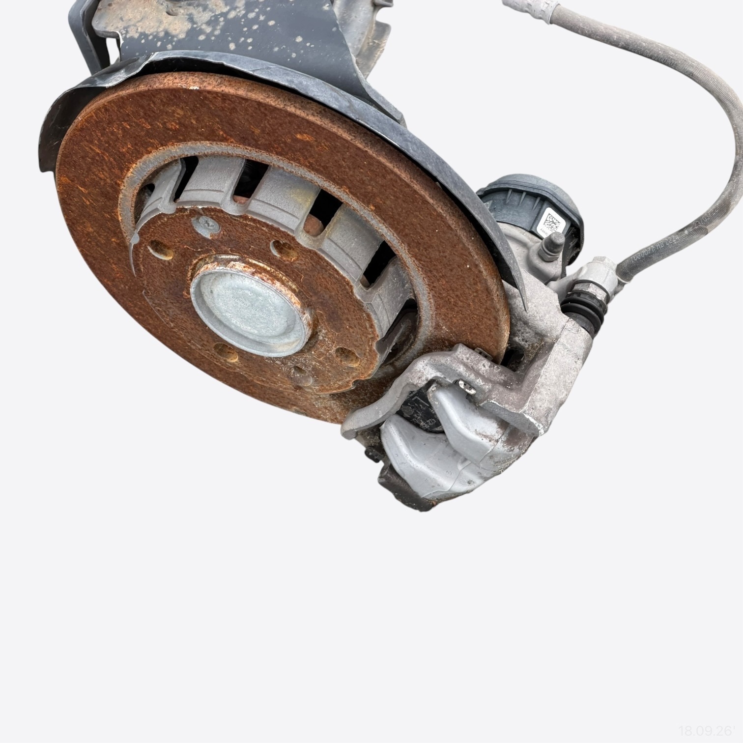 suspension beam axis rear complete calipers CITROEN C4 III