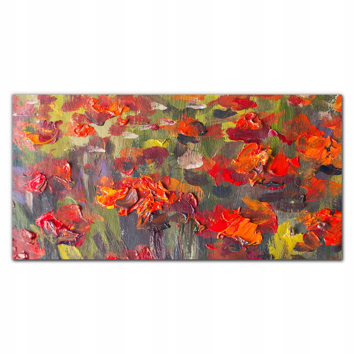 

Obraz akryl z nadrukiem wiszący 120x60 Kwiaty maki