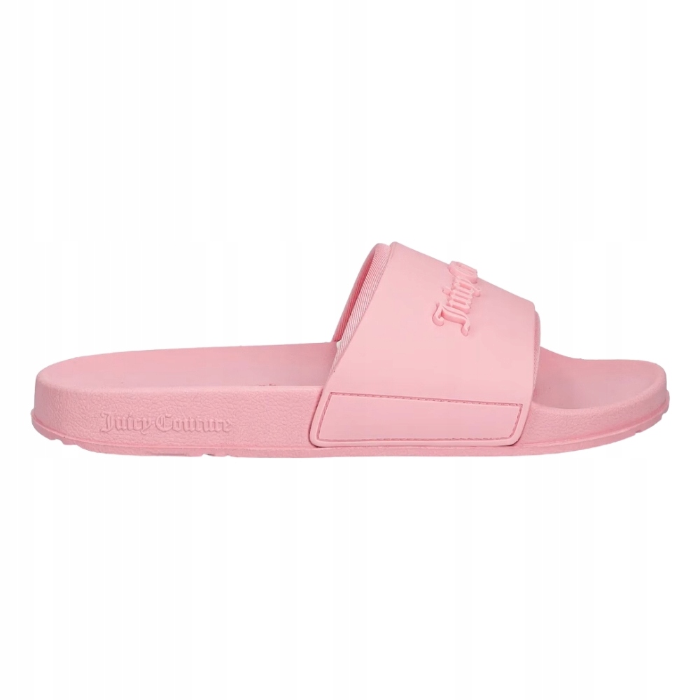 Juicy Couture Světle růžové nazouváky Embossed Slider 39