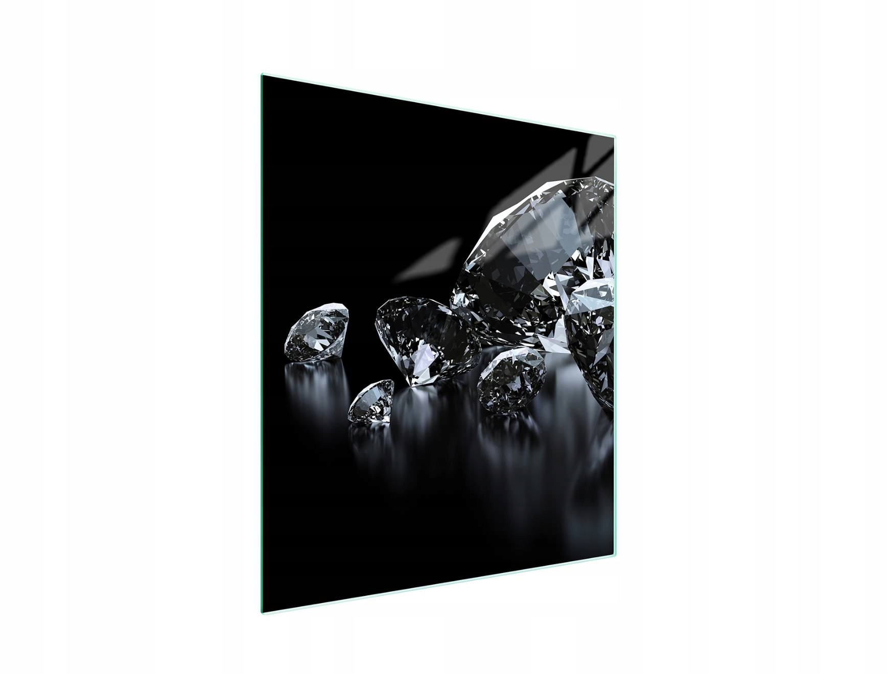 Skleněná Krájecí Deska 45x52 Diamant Kalené Sklo 7v1