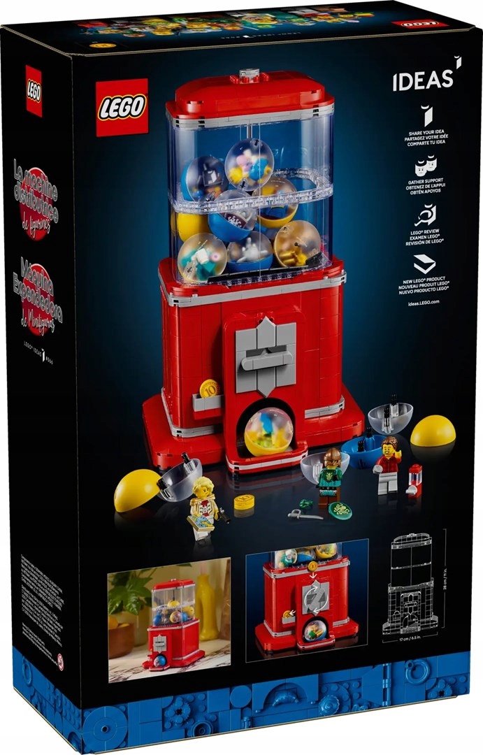 Ідеї ​​LEGO 21358 - Мініфігурка машини LEGO Brand