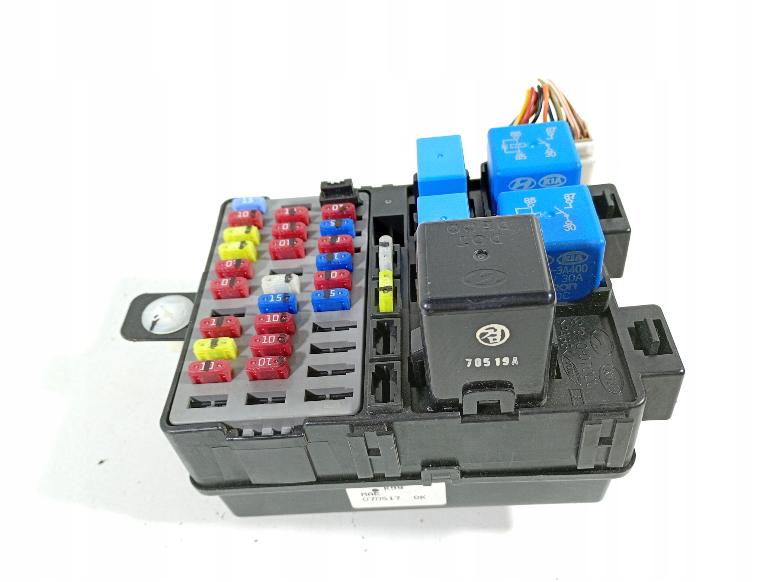 Kia Picanto 1 et 03-11 Module Module fusibles