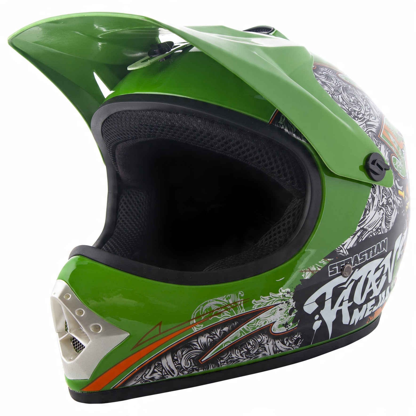 

Lekki Crossowy Kask Dziecięcy Enduro Quad Atv Xs