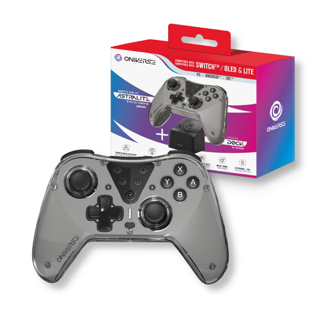Pad bezprzewodowy do konsoli Nintendo Switch szary