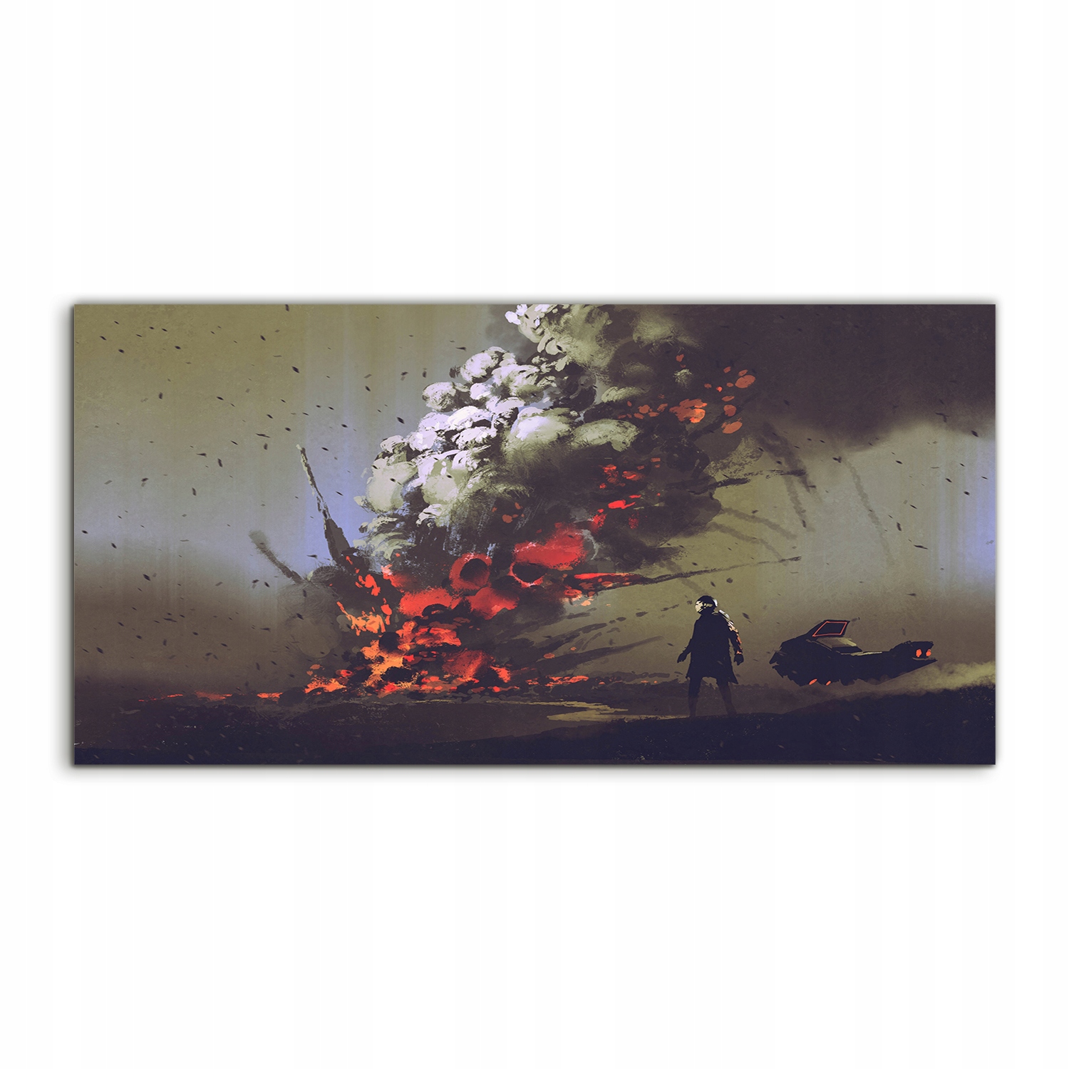 

Obraz akryl 140x70 na ścianę SciFi Wehikuł Sztuka