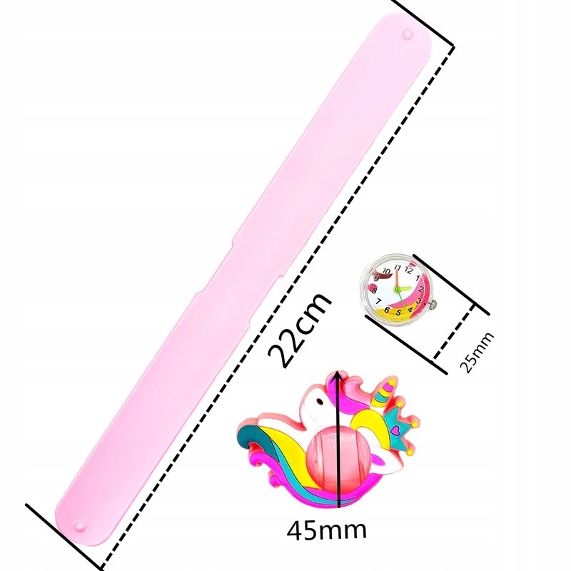 Zegarek Dziecięcy Jednorożec Kucyk Marka bez marki