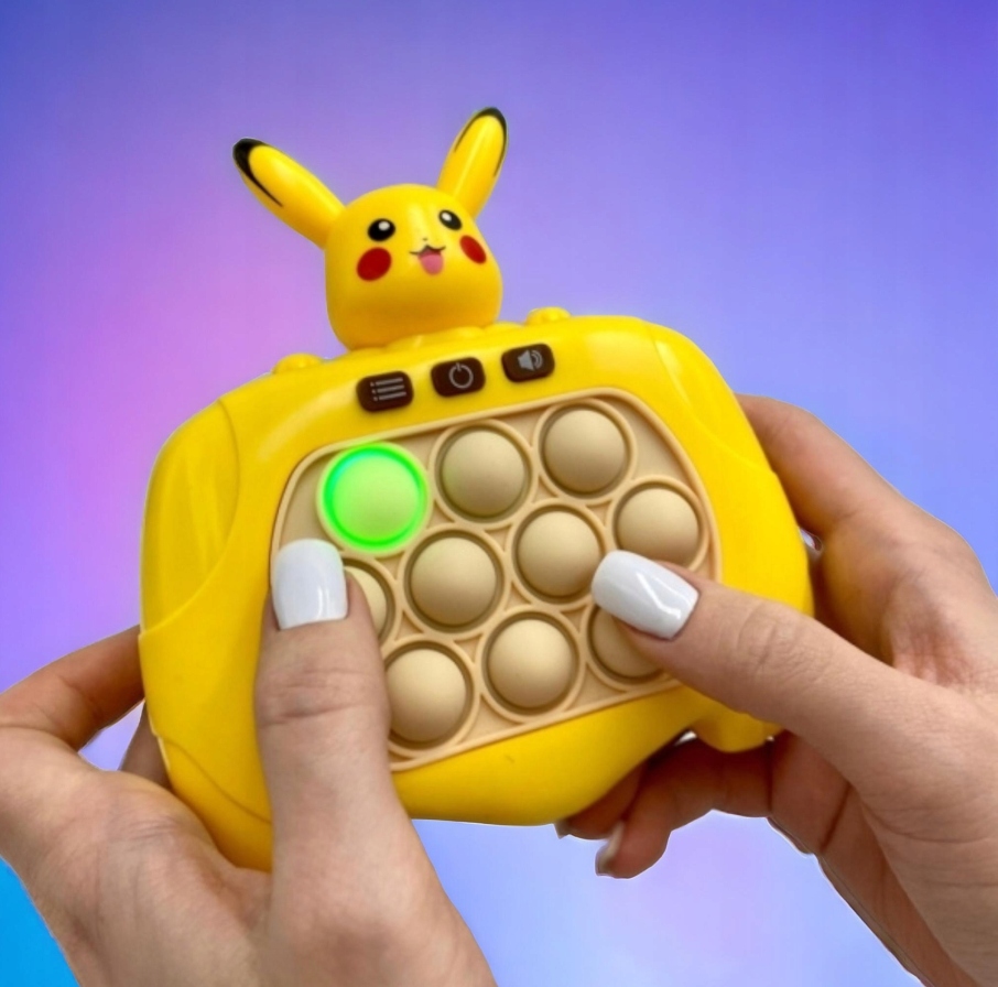GRA ZRĘCZNOŚCIOWA POP IT ANTYSTRESOWA ELEKTRYCZNA PIKACHU POKEMON Marka inna