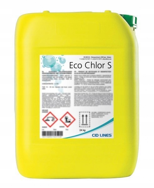 

Eco Chlor S 24kg aktywny chlor mycie i dezynfekcja